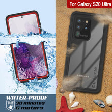 Load image into Gallery viewer, Galaxy S20 Ultra Water/Shock/Snowproof [Extreme Series] Slim Screen Protector Case [Red] (Color in image: Black)
