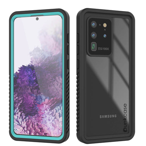 Galaxy S20 Ultra Water/Shock/Snowproof [Extreme Series]  Screen Protector Case [Teal] (Color in image: Teal)