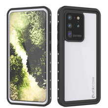 Cargar imagen en el visor de la galería, Galaxy S20 Ultra Waterproof Case, Punkcase StudStar White Thin 6.6ft Underwater IP68 Shock/Snow Proof (Color in image: white)
