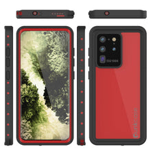 Cargar imagen en el visor de la galería, Galaxy S20 Ultra Waterproof Case PunkCase StudStar Red Thin 6.6ft Underwater IP68 Shock/Snow Proof (Color in image: purple)
