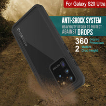 Cargar imagen en el visor de la galería, Galaxy S20 Ultra Waterproof Case PunkCase StudStar Black Thin 6.6ft Underwater IP68 Shock/Snow Proof (Color in image: pink)
