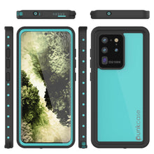 Cargar imagen en el visor de la galería, Galaxy S20 Ultra Waterproof Case PunkCase StudStar Teal Thin 6.6ft Underwater IP68 Shock/Snow Proof (Color in image: purple)
