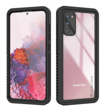 Cargar imagen en el visor de la galería, Galaxy S20 Water/Shockproof [Extreme Series] With Screen Protector Case [Black] (Color in image: Black)
