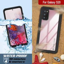 Cargar imagen en el visor de la galería, Galaxy S20 Water/Shockproof [Extreme Series] With Screen Protector Case [Black] (Color in image: Purple)
