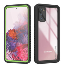 Cargar imagen en el visor de la galería, Galaxy S20 Water/Shockproof [Extreme Series] Screen Protector Case [Light Green] (Color in image: Light Green)
