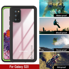 Cargar imagen en el visor de la galería, Galaxy S20 Water/Shockproof [Extreme Series] Screen Protector Case [Light Green] (Color in image: Red)
