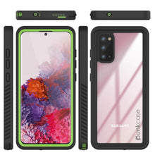Cargar imagen en el visor de la galería, Galaxy S20 Water/Shockproof [Extreme Series] Screen Protector Case [Light Green] (Color in image: Purple)
