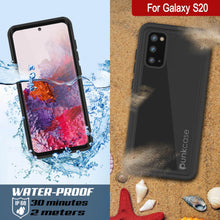 Cargar imagen en el visor de la galería, Galaxy S20 Waterproof Case PunkCase StudStar Clear Thin 6.6ft Underwater IP68 Shock/Snow Proof (Color in image: teal)
