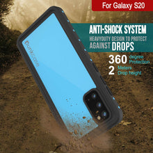 Cargar imagen en el visor de la galería, Galaxy S20 Waterproof Case PunkCase StudStar Light Blue Thin 6.6ft Underwater IP68 ShockProof (Color in image: pink)
