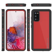 Cargar imagen en el visor de la galería, Galaxy S20 Waterproof Case PunkCase StudStar Red Thin 6.6ft Underwater IP68 Shock/Snow Proof (Color in image: purple)

