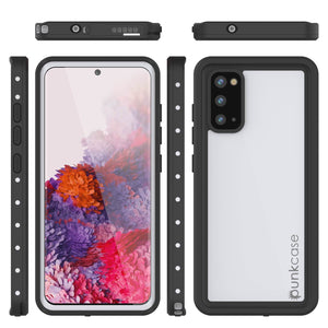 Galaxy S20 Waterproof Case, Punkcase StudStar White Thin 6.6ft Underwater IP68 Shock/Snow Proof (Color in image: purple)