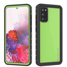 Cargar imagen en el visor de la galería, Galaxy S20 Waterproof Case PunkCase StudStar Light Green Thin 6.6ft Underwater IP68 ShockProof (Color in image: light green)
