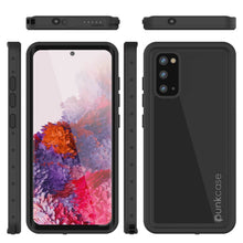 Cargar imagen en el visor de la galería, Galaxy S20 Waterproof Case PunkCase StudStar Black Thin 6.6ft Underwater IP68 Shock/Snow Proof (Color in image: purple)
