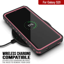 Cargar imagen en el visor de la galería, Galaxy S20 Waterproof Case PunkCase StudStar Pink Thin 6.6ft Underwater IP68 Shock/Snow Proof (Color in image: teal)
