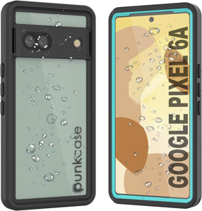 Funda resistente al agua IP68 para Google Pixel 6a, Punkcase [Verde] [Serie Extrema] [Ajuste Delgado]