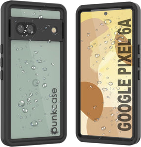 Funda impermeable IP68 para Google Pixel 6a, Punkcase [Negro] [Extreme Series] [Ajuste delgado]