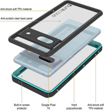 Load image into Gallery viewer, Carcasa impermeable IP68 para Google Pixel 7a, Punkcase [Teal] [Extreme Series] [Ajuste delgado]
