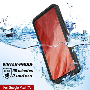 Google Pixel 7a Funda Impermeable IP68, Punkcase [Negro] [Serie Extrema] [Ajuste Delgado]