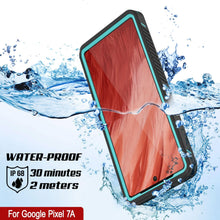 Load image into Gallery viewer, Carcasa impermeable IP68 para Google Pixel 7a, Punkcase [Teal] [Extreme Series] [Ajuste delgado]
