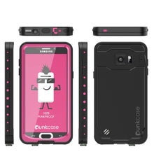 Cargar imagen en el visor de la galería, Galaxy Note 5 Waterproof Case, Punkcase StudStar Pink Shock/Dirt/Snow Proof | Lifetime Warranty (Color in image: white)
