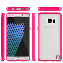 Cargar imagen en el visor de la galería, Note 7 Case Punkcase® LUCID 2.0 Pink Series w/ PUNK SHIELD Screen Protector | Ultra Fit (Color in image: black)
