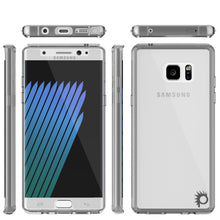 Cargar imagen en el visor de la galería, Note 7 Case Punkcase® LUCID 2.0 Crystal Black Series w/ PUNK SHIELD Screen Protector | Ultra Fit (Color in image: purple)
