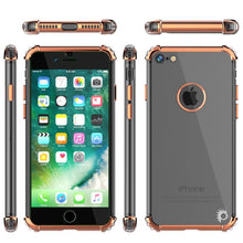 Cargar imagen en el visor de la galería, iPhone SE (4.7&quot;) Case, Punkcase [BLAZE SERIES] Protective Cover W/ PunkShield Screen Protector [Shockproof] [Slim Fit] for Apple iPhone [RoseGold] (Color in image: Black)
