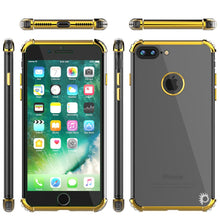 Cargar imagen en el visor de la galería, iPhone 7 PLUS Case, Punkcase [BLAZE SERIES] Protective Cover W/ PunkShield Screen Protector [Shockproof] [Slim Fit] for Apple iPhone 7/8/6/6s PLUS [Gold] (Color in image: Red)
