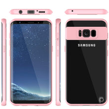 Cargar imagen en el visor de la galería, Galaxy S8 Plus Case, Punkcase [MASK Series] [PINK] Full Body Hybrid Dual Layer TPU Cover W/ Protective PUNKSHIELD Screen Protector (Color in image: white)
