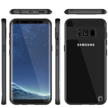 Cargar imagen en el visor de la galería, Galaxy S8 Case, Punkcase [MASK Series] [BLACK] Full Body Hybrid Dual Layer TPU Cover W/ Protective PUNKSHIELD Screen Protector (Color in image: pink)
