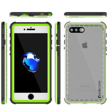 Cargar imagen en el visor de la galería, iPhone 8+ Plus Waterproof Case, PUNKcase CRYSTAL Light Green  W/ Attached Screen Protector  | Warranty (Color in image: pink)
