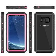 Cargar imagen en el visor de la galería, Galaxy S8 PLUS Waterproof Case, Punkcase [Extreme Series] [Slim Fit] [IP68 Certified] [Shockproof] [Snowproof] [Dirproof] Armor Cover W/ Built In Screen Protector for Samsung Galaxy S8+ [Pink] (Color in image: Green)
