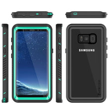Cargar imagen en el visor de la galería, Galaxy S8 PLUS Waterproof Case, Punkcase [Extreme Series] [Slim Fit] [IP68 Certified] [Shockproof] [Snowproof] [Dirproof] Armor Cover W/ Built In Screen Protector for Samsung Galaxy S8+ [Teal] (Color in image: Purple)
