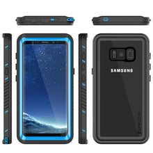Cargar imagen en el visor de la galería, Galaxy S8 PLUS Waterproof Case, Punkcase [Extreme Series] [Slim Fit] [IP68 Certified] [Shockproof] [Snowproof] [Dirproof] Armor Cover [Light Blue] (Color in image: White)
