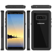 Cargar imagen en el visor de la galería, Galaxy Note 8 Case, Punkcase [Extreme Series] [Slim Fit] [IP68 Certified] [Shockproof] Armor Cover W/ Built In Screen Protector [Clear] (Color in image: Purple)
