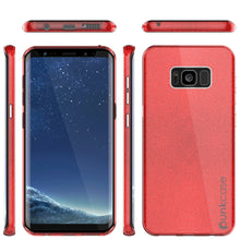 Load image into Gallery viewer, Galaxy S8 Plus Case, Punkcase Galactic 2.0 Series Ultra Slim Protective Armor TPU Cover [Red] (Color in image: pink)
