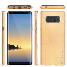 Cargar imagen en el visor de la galería, Galaxy Note 8 Case, Punkcase Galactic 2.0 Series Ultra Slim Protective Armor [Gold] (Color in image: pink)
