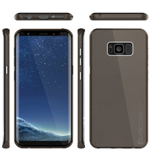 Load image into Gallery viewer, Galaxy S8 Case, Punkcase Galactic 2.0 Series Ultra Slim Protective Armor TPU Cover w/ PunkShield Screen Protector | Lifetime Exchange Warranty | Designed for Samsung Galaxy S8 [Black/grey] (Color in image: gold)
