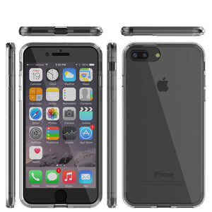 iPhone 7 Case Punkcase® LUCID 2.0 Clear Series Series w/ PUNK SHIELD Screen Protector | Ultra Fit (Color in image: pink)