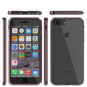 iPhone 7 Case Punkcase® LUCID 2.0 Crystal Pink Series w/ PUNK SHIELD Screen Protector | Ultra Fit (Color in image: white)