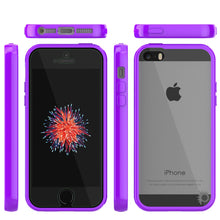 Cargar imagen en el visor de la galería, iPhone SE/5S/5 Case Punkcase® LUCID 2.0 Purple Series w/ PUNK SHIELD Screen Protector | Ultra Fit (Color in image: white)
