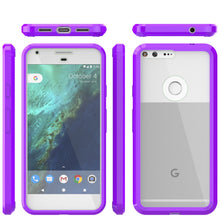 Load image into Gallery viewer, Google Pixel XL Case Punkcase® LUCID 2.0 Purple Series w/ PUNK SHIELD Glass Screen Protector | Ultra Fit (Color in image: crystal pink)
