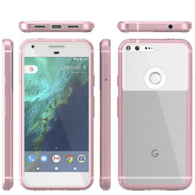 Load image into Gallery viewer, Google Pixel XL Case Punkcase® LUCID 2.0 Crystal Pink Series w/ PUNK SHIELD Glass Screen Protector | Ultra Fit (Color in image: teal)
