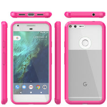 Load image into Gallery viewer, Google Pixel Case Punkcase® LUCID 2.0 Pink Series w/ PUNK SHIELD Glass Screen Protector | Ultra Fit (Color in image: black)
