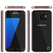 Cargar imagen en el visor de la galería, S7 Edge Case Punkcase® LUCID 2.0 Crystal Pink Series w/ PUNK SHIELD Screen Protector | Ultra Fit (Color in image: teal)
