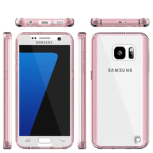 Cargar imagen en el visor de la galería, S7 Case Punkcase® LUCID 2.0 Crystal Pink Series w/ PUNK SHIELD Glass Screen Protector | Ultra Fit (Color in image: purple)
