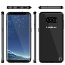 Cargar imagen en el visor de la galería, S8 Case Punkcase® LUCID 2.0 Crystal Black Series w/ PUNK SHIELD Screen Protector | Ultra Fit (Color in image: light blue)
