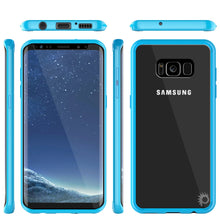 Cargar imagen en el visor de la galería, S8 Plus Case Punkcase® LUCID 2.0 Light Blue Series w/ PUNK SHIELD Screen Protector | Ultra Fit (Color in image: clear)
