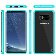 Cargar imagen en el visor de la galería, S8 Plus Case Punkcase® LUCID 2.0 Teal Series w/ PUNK SHIELD Screen Protector | Ultra Fit (Color in image: black)
