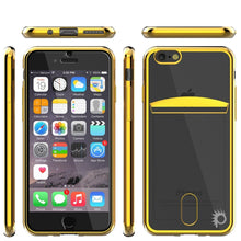 Cargar imagen en el visor de la galería, iPhone SE (4.7&quot;) Case, PUNKCASE® LUCID Gold Series | Card Slot | SHIELD Screen Protector | Ultra fit (Color in image: Silver)
